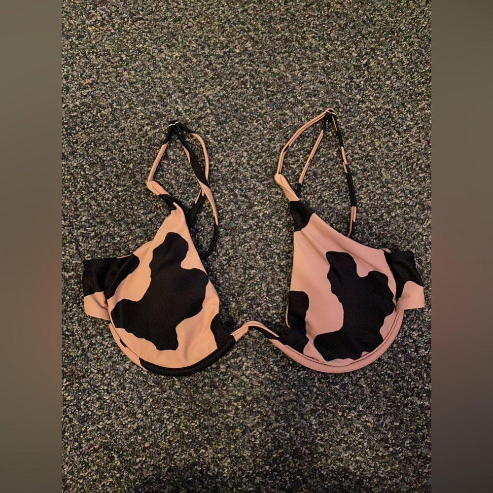 Cow Bikini Top